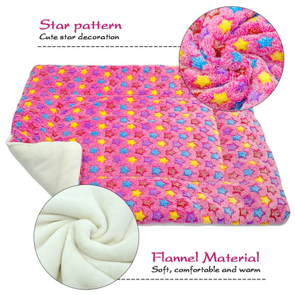 Soft Fleece Winter Dog Bed Blanket