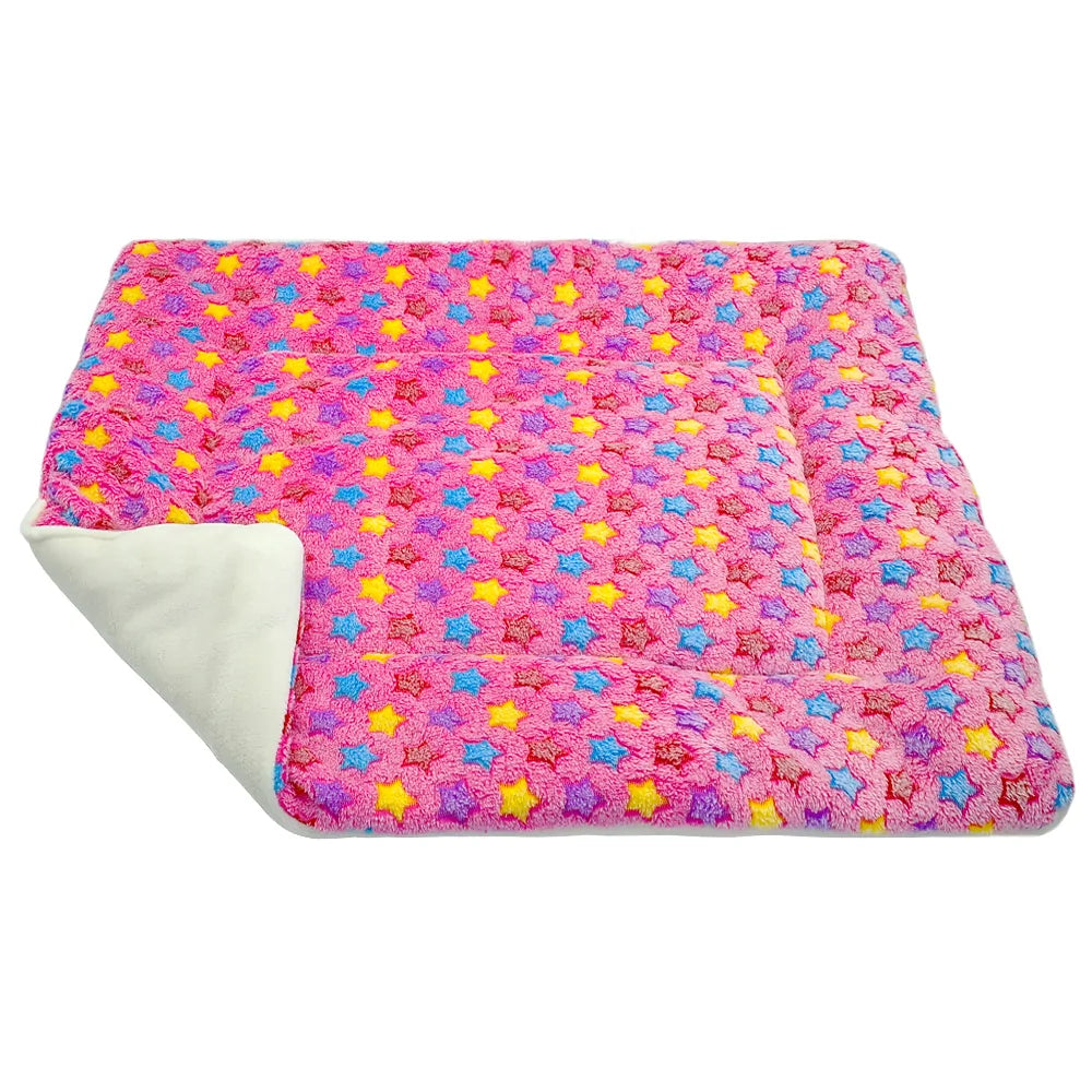 Soft Fleece Winter Dog Bed Blanket