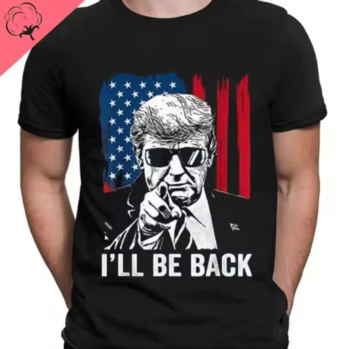 'He Was Right' Patriotic Graphic T-Shirt