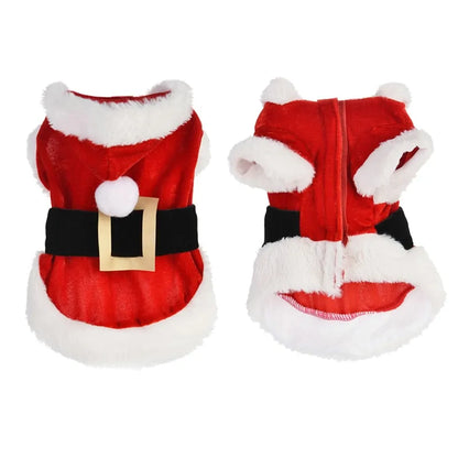 Christmas Santa Pet Outfit