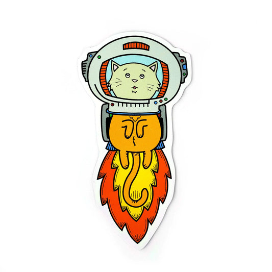 Astronaut Cat Magnet